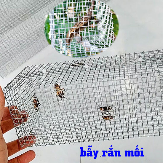 bẫy rắn mối lưới chì 4ly