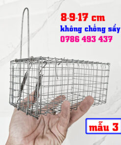 lồng bẫy chuột đường mòn mẫu 3